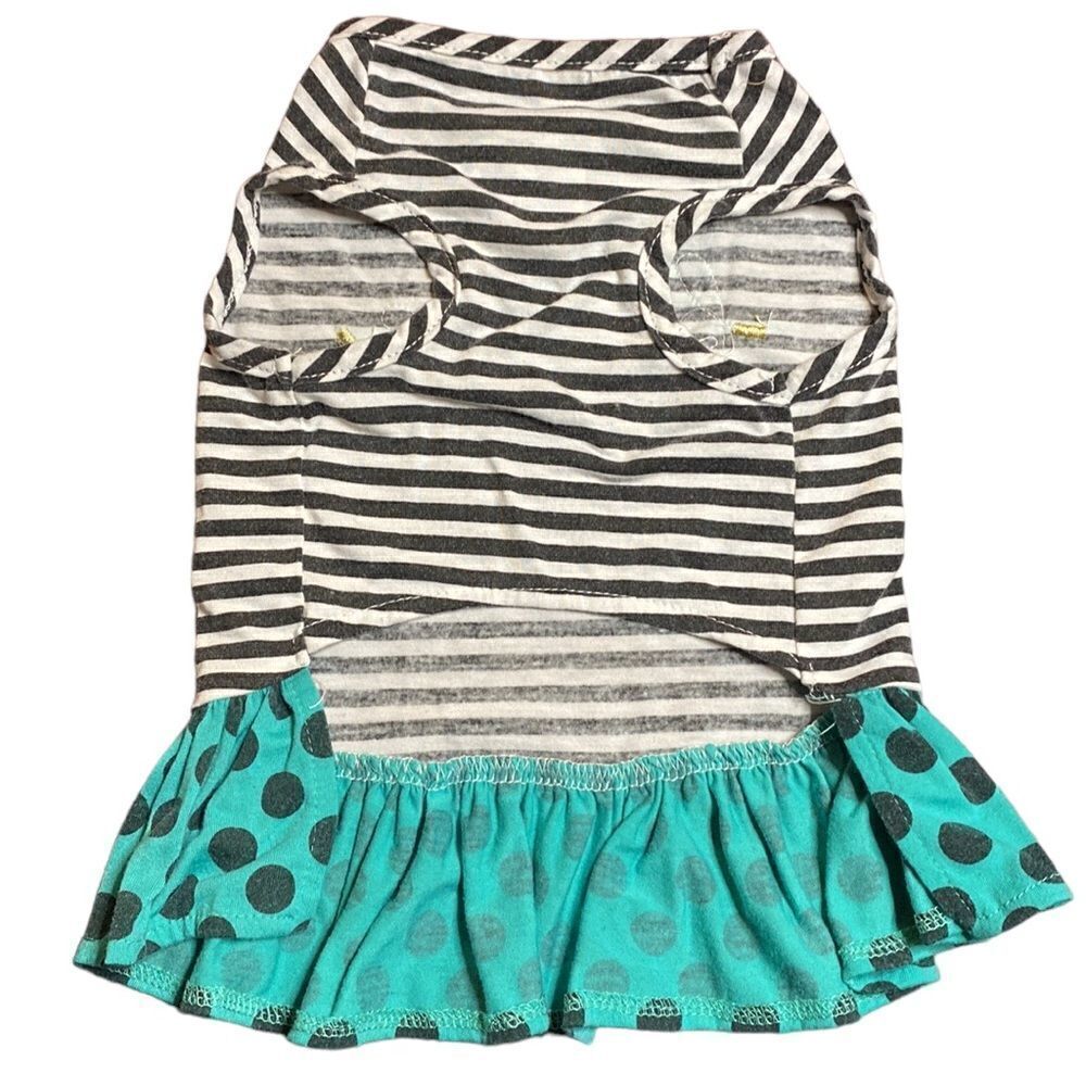 Fierce Striped Dot Dog Dress - Picture 6 of 6